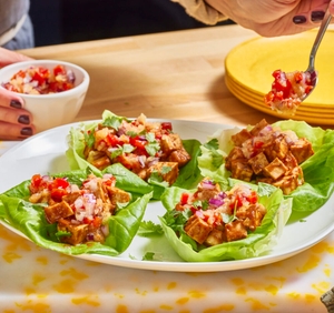 Meati™ Hawaiian Classic Cutlet Lettuce Wraps recipe